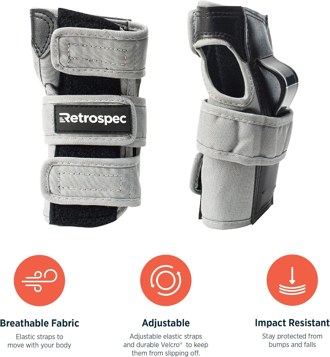Retrospec Adult/Youth/Child Knee Pads Elbow Pads and Wrist Guards Protective Gear : Sports & Outdoors
