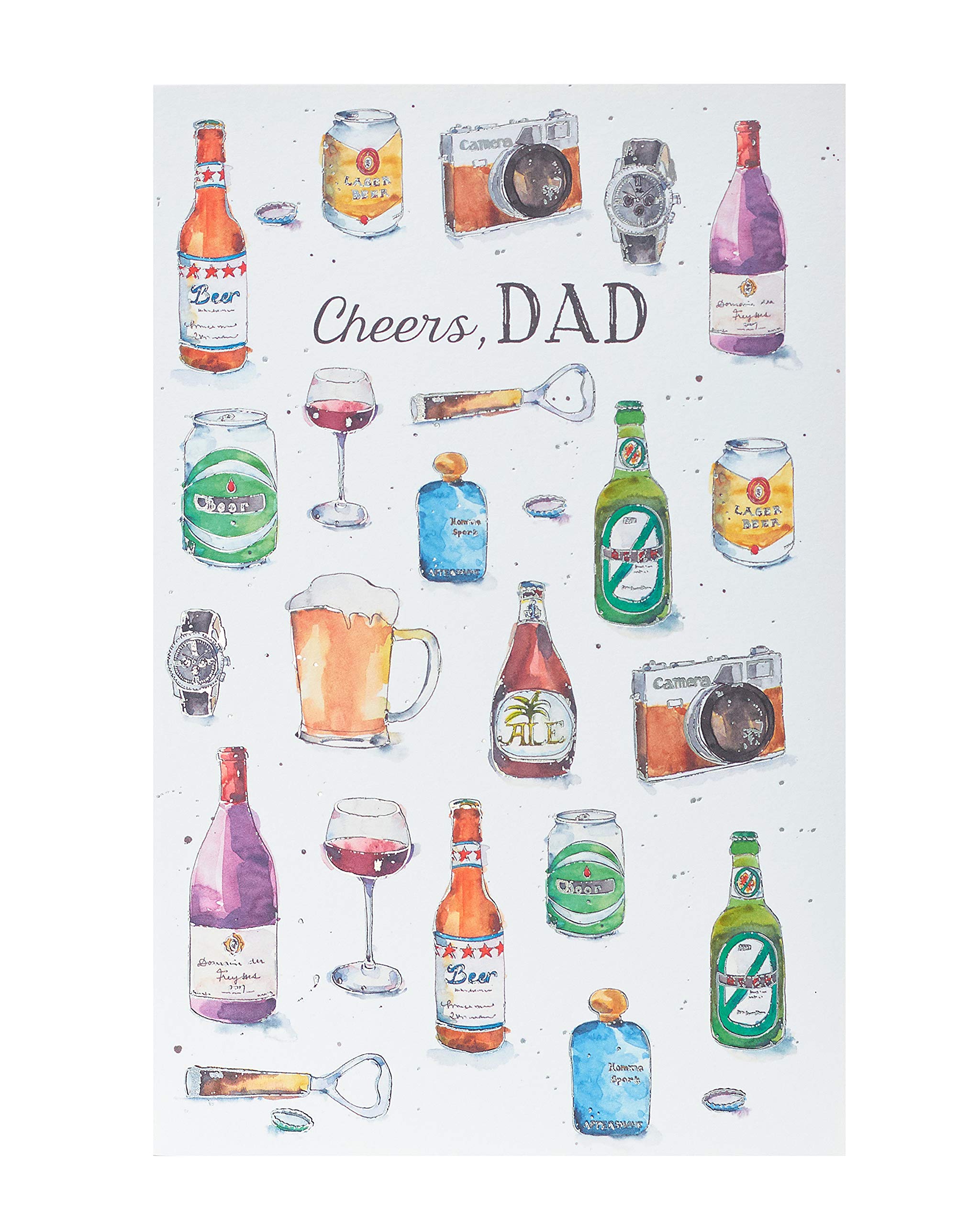 Father's Day Card Dad - Father's Day Card For Dad - Father's Day Card For Him - Father's Day Card Beer - Father's Day Card Traditional - Father's Day Gift Card For Dad - Father's Day Gifts