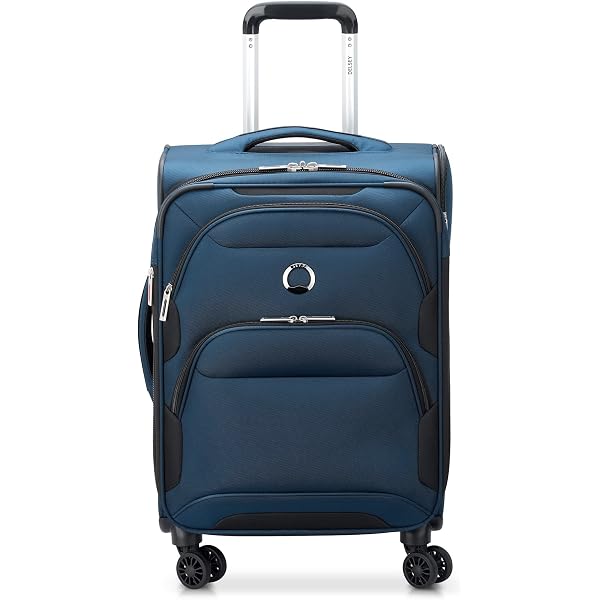 Valigia United Colors Of Benetton Softside Color Block - Trolley Espandibile Con Ruote Girevoli E Lucchetto TSA