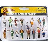 Woodland Scenics&reg; 16 People - HO Scale