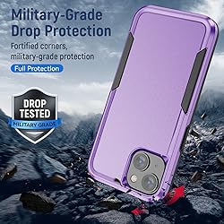 Warsia for iPhone 14 Case,iPhone 13 Case, with