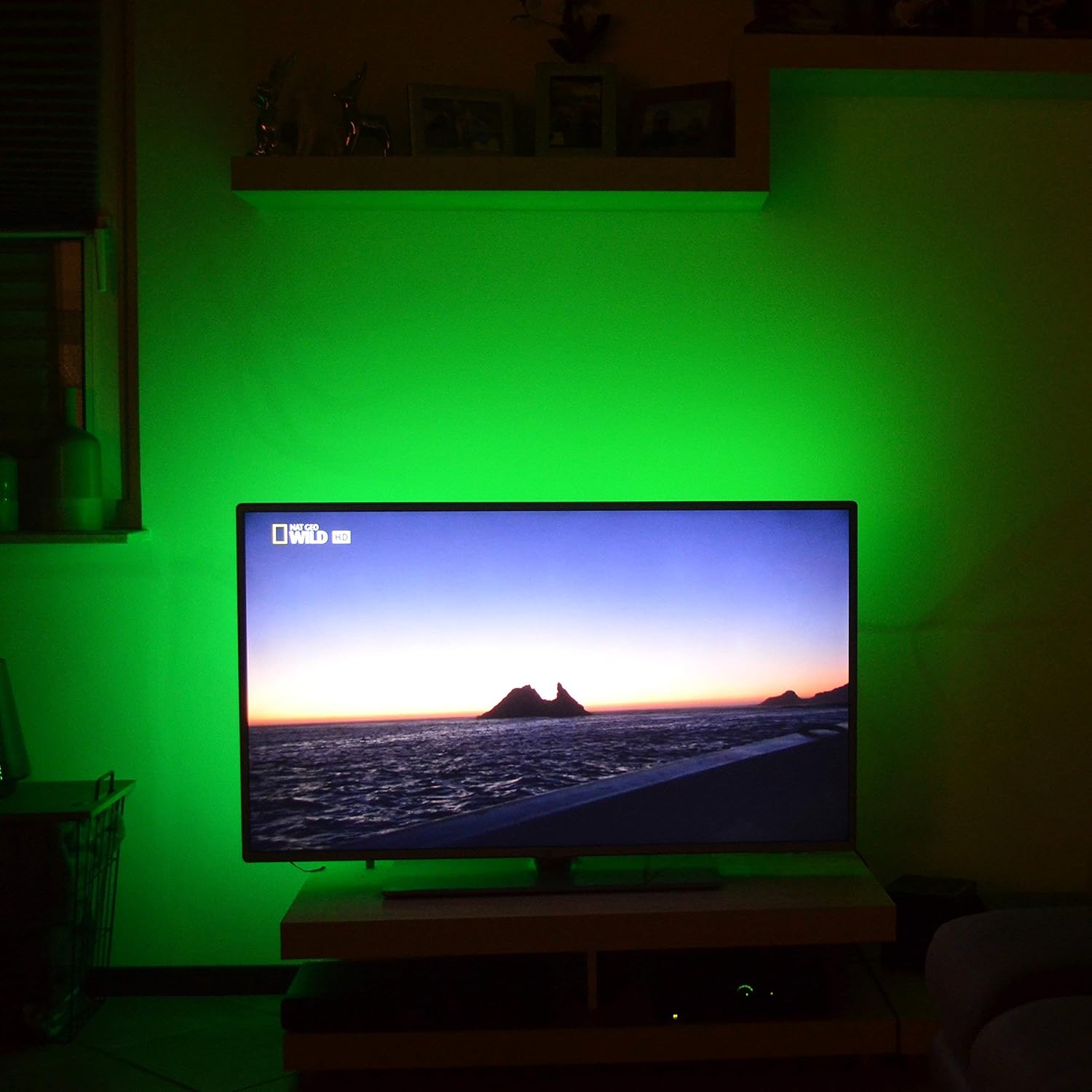 BRILONER Leuchten 2353-024 LED TV Lighting, Dimmable Strip, Self-Adhesive LED Strip, 2 m, USB Connection - Image 4