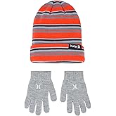 Hurley unisex-child Beanie and Glove Set