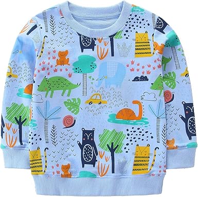 boys dinosaur sweatshirt