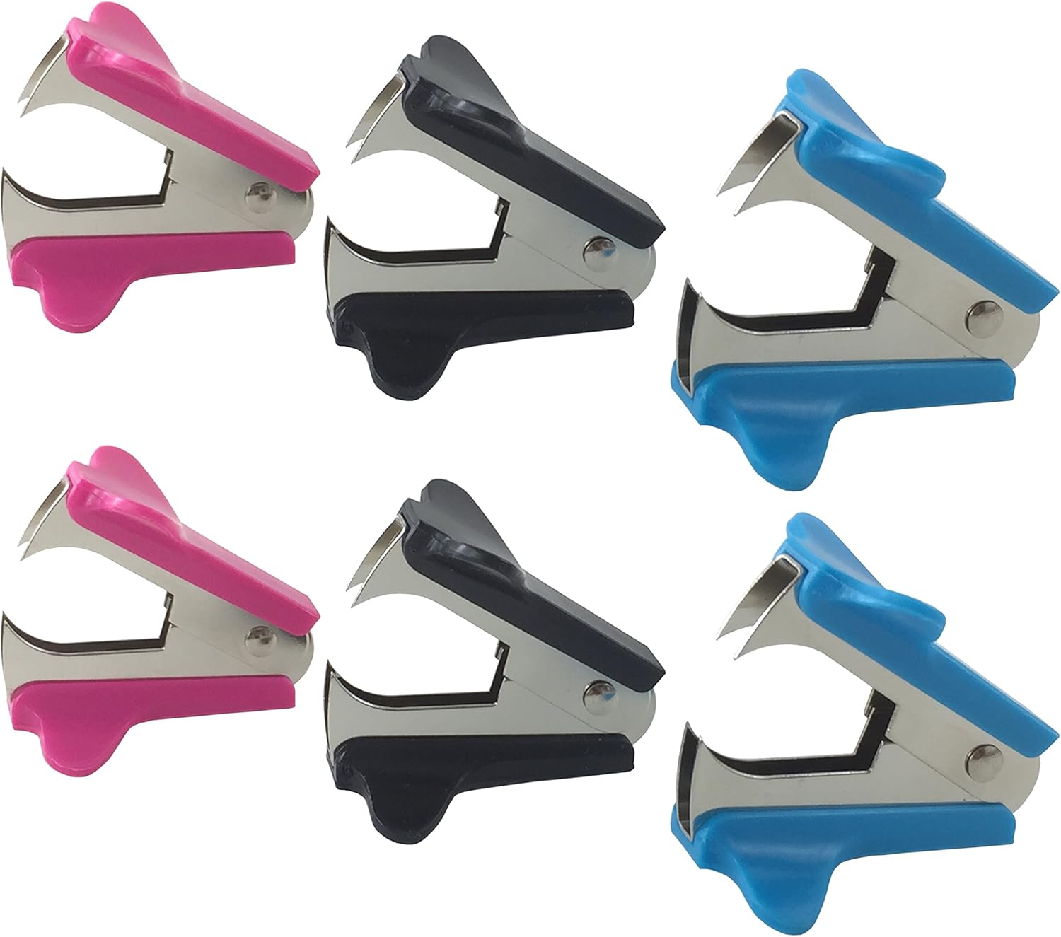 Clipco Staple Remover (6-Pack) (Assorted Colors) : Office Products