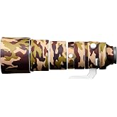 easyCover Lens protection Neoprene Lens Protection Camouflage Cover Cover for Sony FE 200-600 F5.6-6.3 G OSS Brown camouflage