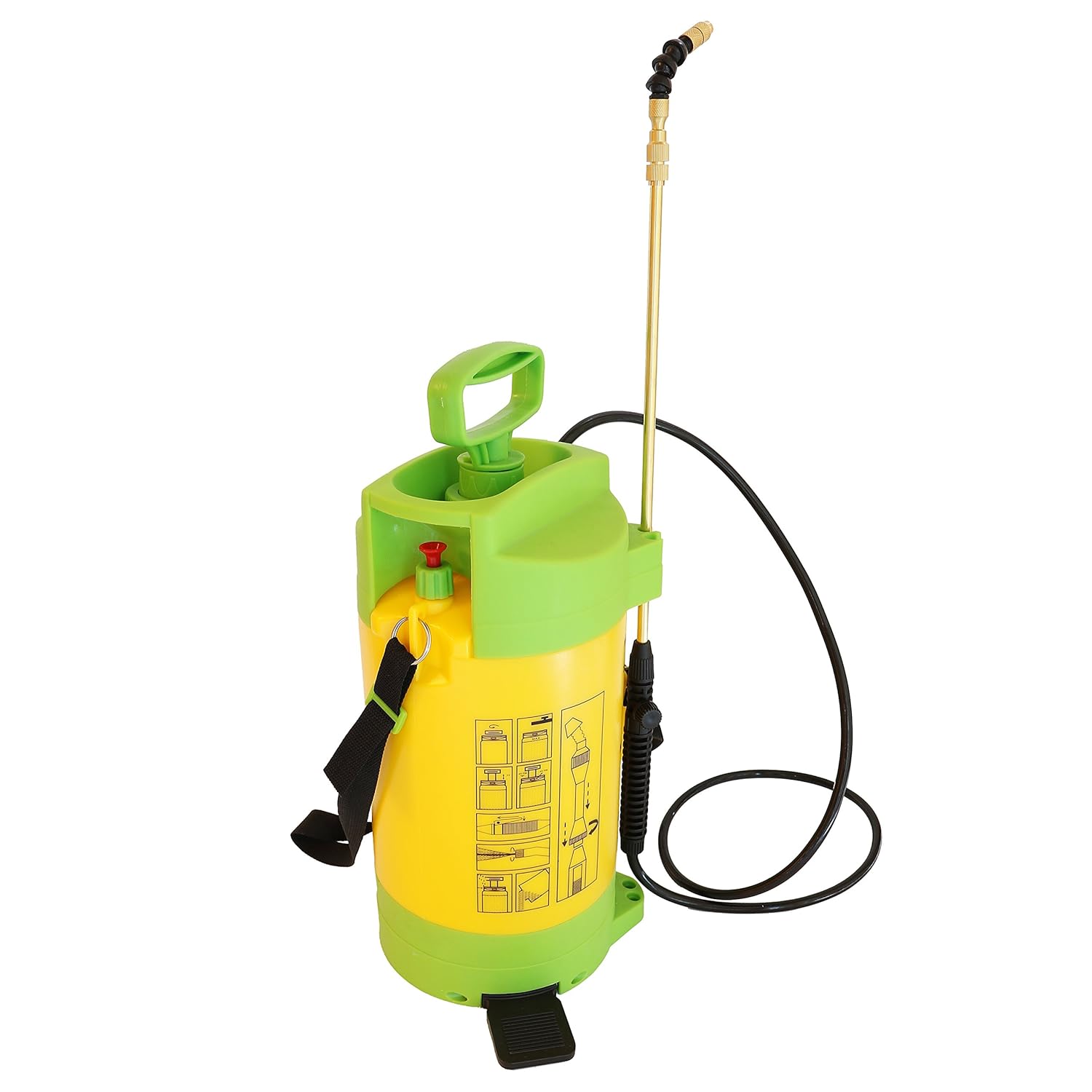 Patio Pump Action Pressure Sprayer Garden Pressure Sprayer 5L Pressure