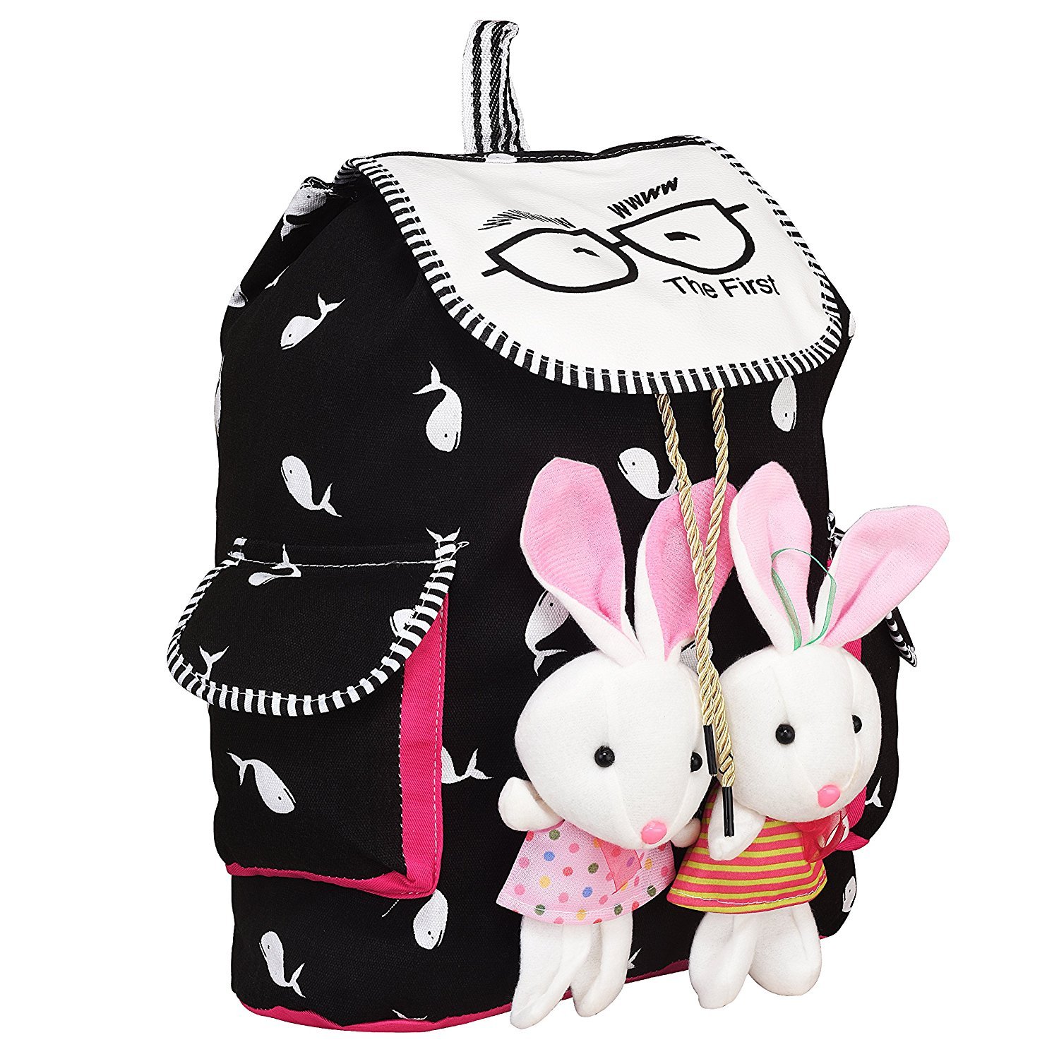 trendyage girl's multicolour medium backpack