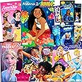 Disney Princess Coloring Book Set for Kids - Activities, Stickers and Games - Featuring Disney Princess, Frozen, Moana and Raya and The Last Dragon,8 x 10.75 inches