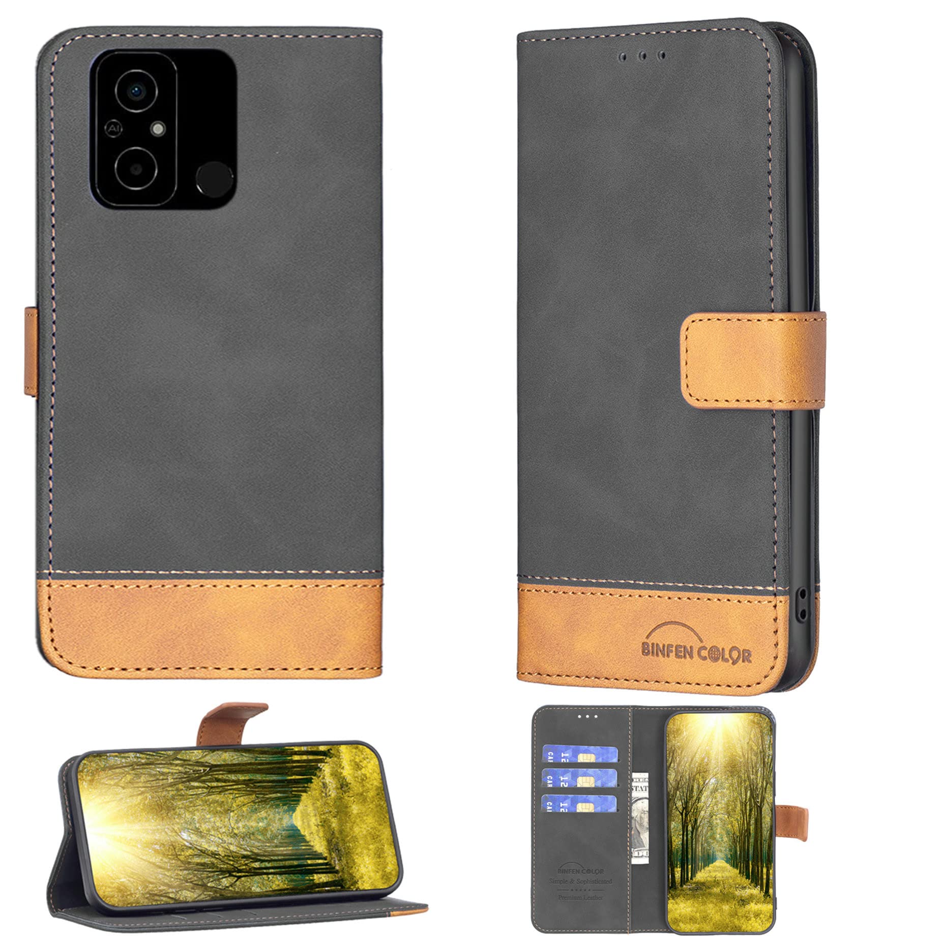 jioeuinly Case for Poco C55 Case Compatible with