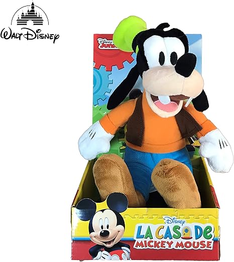 Disney Goofy Mickey Mouse Club House 25 CM Peluche Super Soft: Amazon.es: Juguetes y juegos