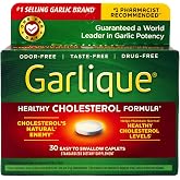 Garlique Cardiovascular Dietary Supplement, Green, 30 Count