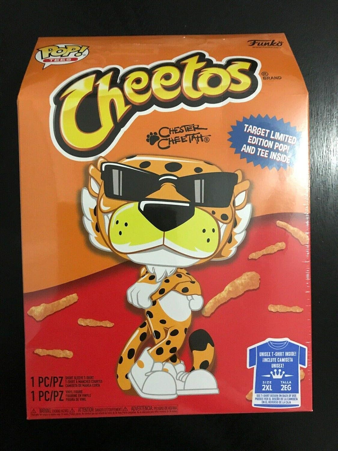 chester cheetah funko pop glow in the dark