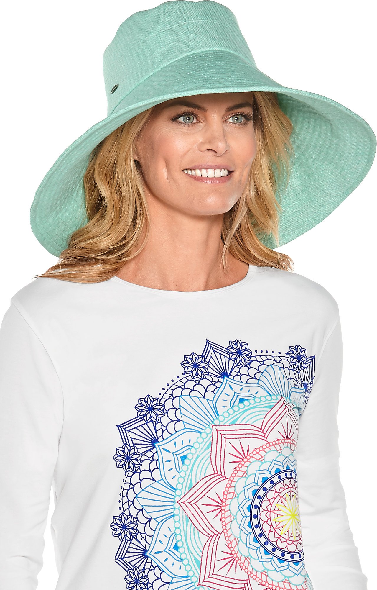 Coolibar UPF 50+ Women's Brittany Beach Hat Sun Protective