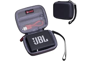 XANAD Hard Case for JBL GO or JBL GO 2 Speaker - Travel Carrying Storage Protective Bag Grey