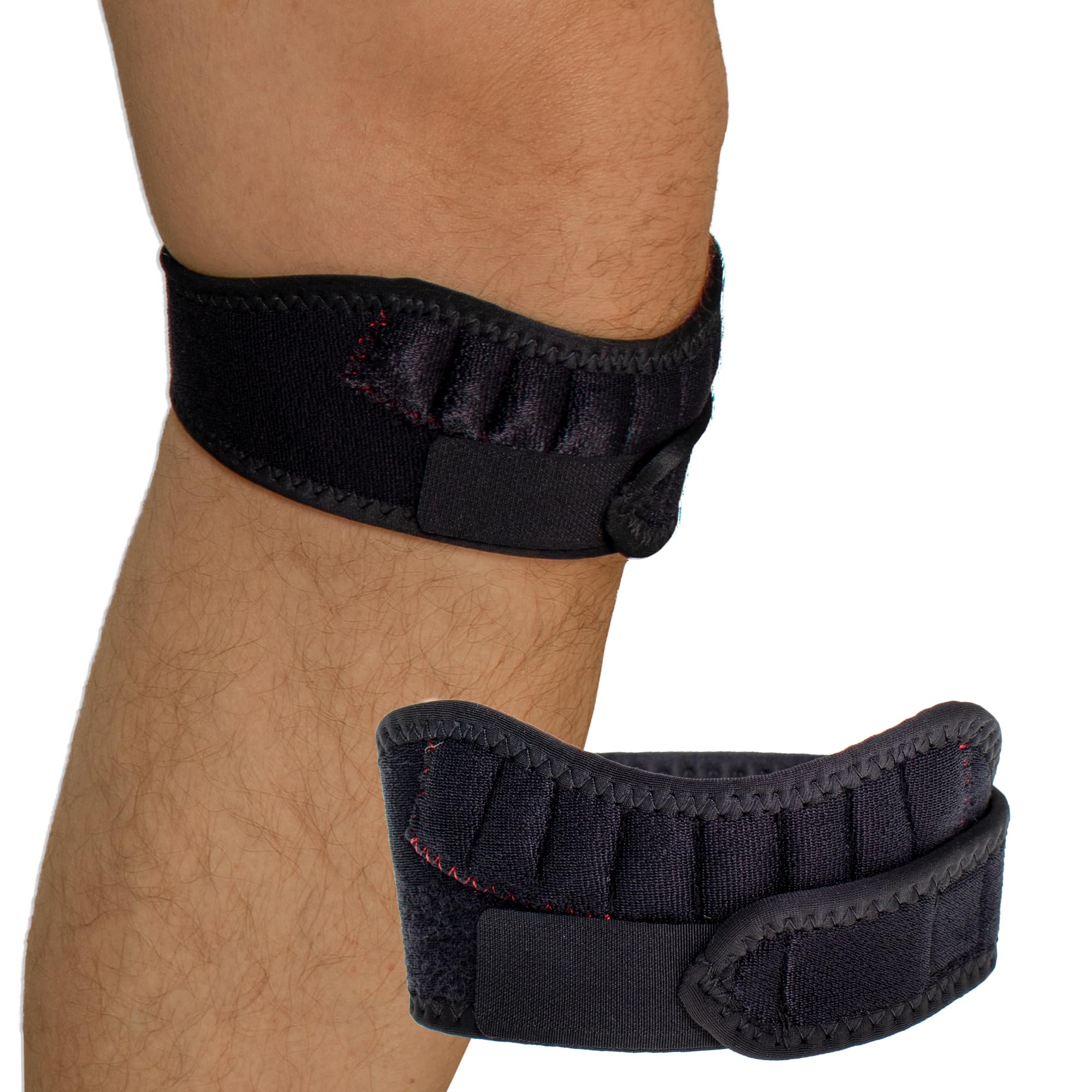 NeoPhysio Magnetic Therapy Patella Knee Strap with 8 Magnets