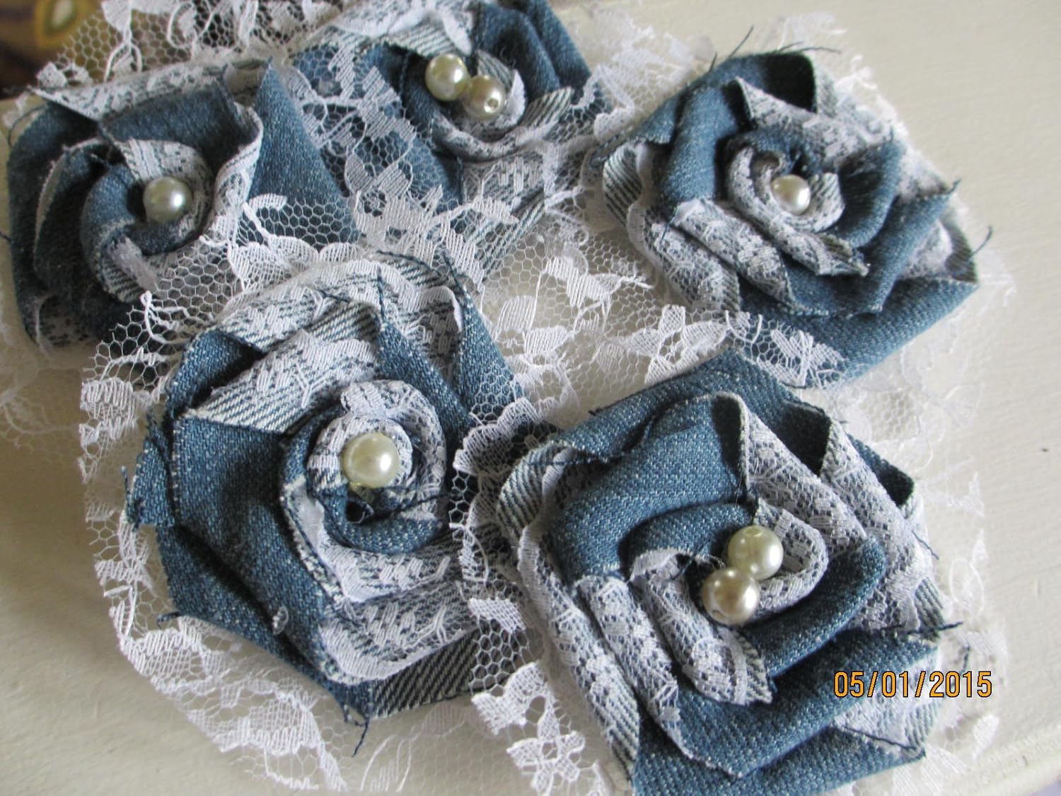 denim lace fabric