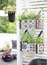 Moroccan Tile Stickers 24pcs 15x15cm Waterproof Self Adhesive Kitchen Bathroom view 6