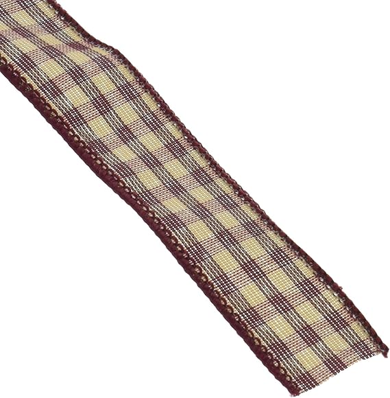 Amazon Kel Toy Wired Country Checker Ribbon 1 Inch By 10 Yard 