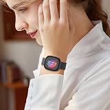 Higgs Magnetic Stainless Steel Mesh Strap for Fitbit Versa 3/4 Sense 2 Black view 8