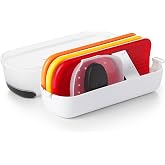 OXO Good Grips Mini Complete Grate &amp; Slice Set | Medium and Coarse Graters in One, Measuring Container, Kitchen Utensils, Dishwasher Safe
