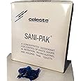 Celeste Sani-Pak Aircraft Lavatory Chemical Toilet Deodorant Biodegradable Packets, 100ct {Rail, Motor Coach, Marine, Recreational Vehicle RV and Portable Toilet}