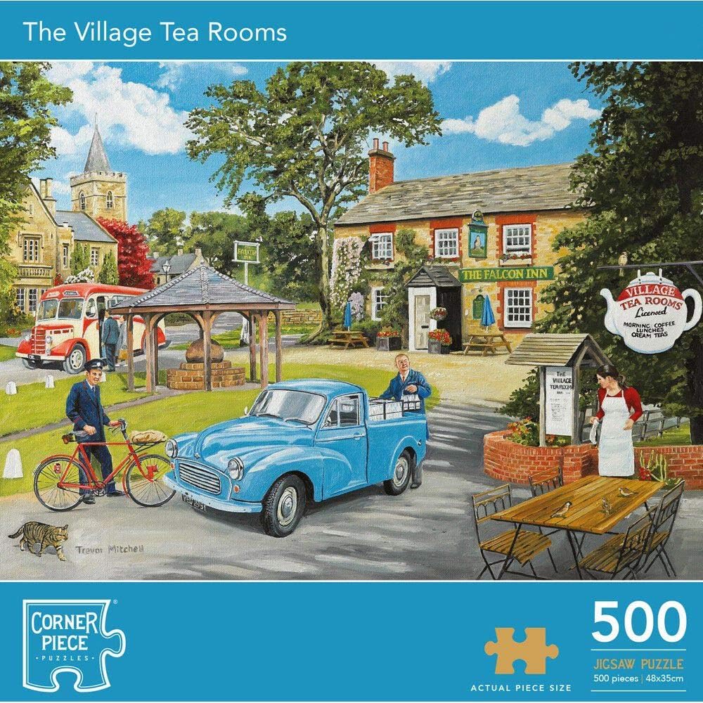 Corner Piece Puzzles New Sealed Jigsaw 500 Pieces Premium Quality