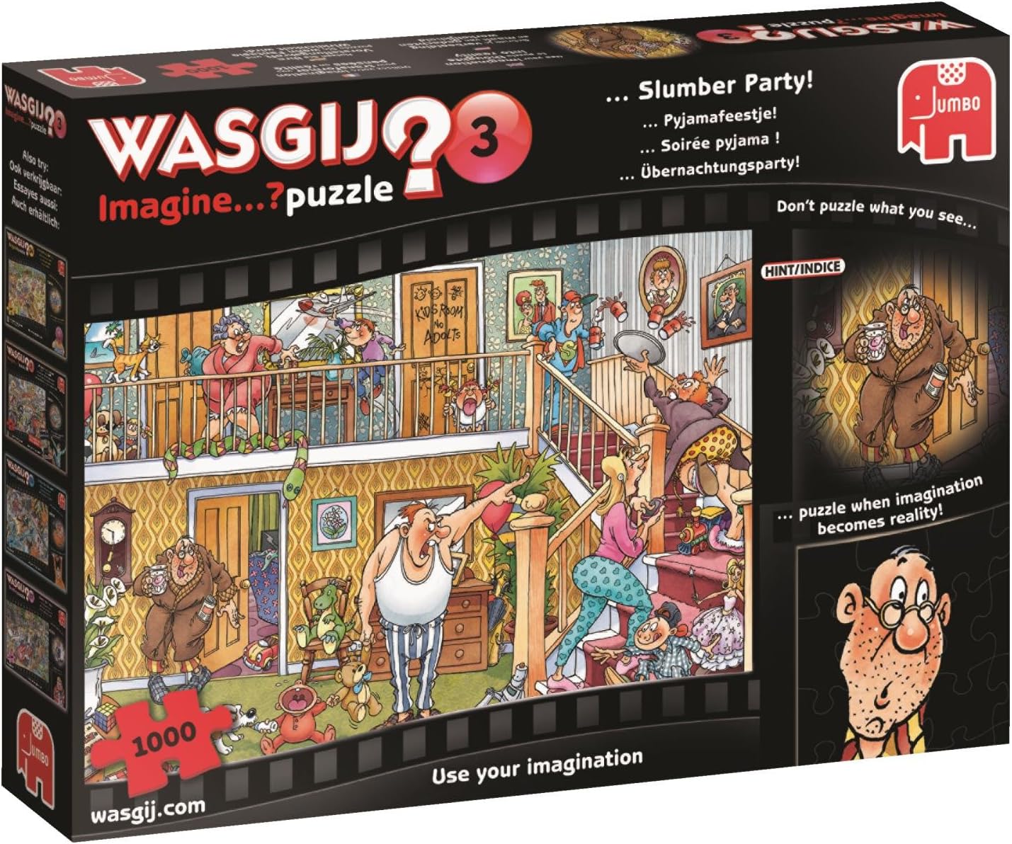 Wasgij Imagine 3 Slumber Party Jigsaw Puzzle (1000Piece) Amazon.co.uk