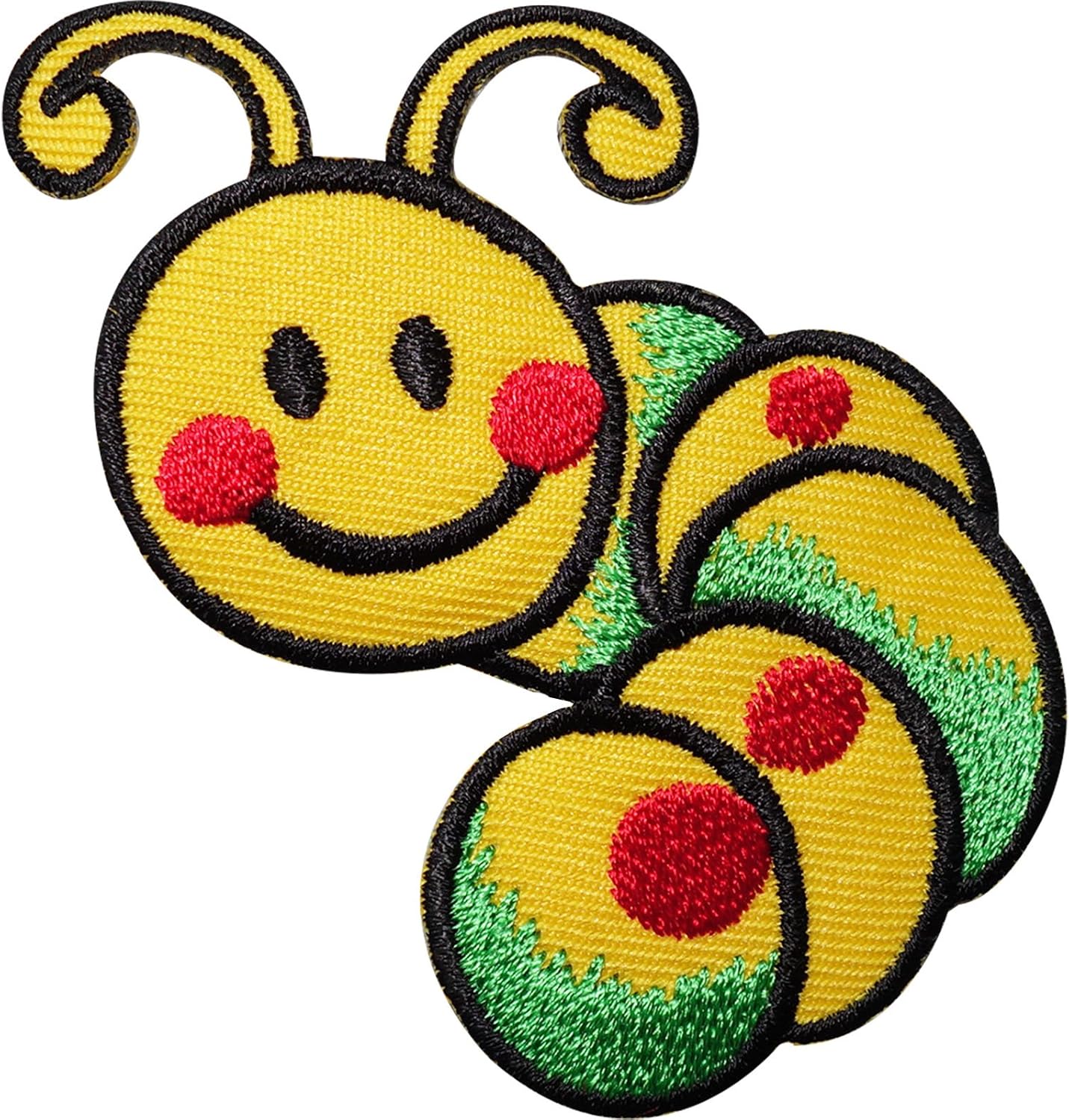 Caterpillar Embroidered Iron/Sew On Patch Clothes Shirt Bag Jeans Jacket Badge Amazon.co.uk