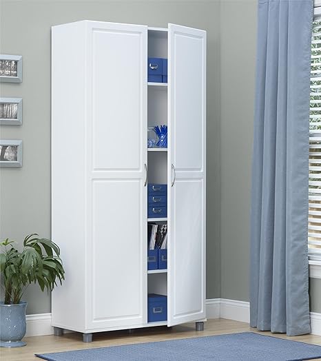 Amazon Com Systembuild Kendall 36 Utility Storage Cabinet Set Of