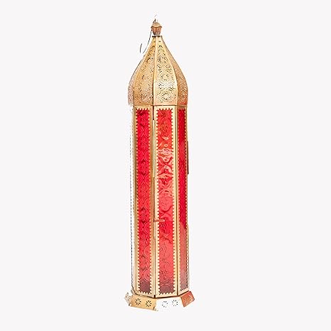 Amazon Com Insideretail Moroccan Style Lantern With A Brass