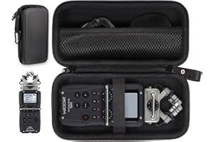 getgear Portable Multitrack Recorder Case Compatible with Zoom H5 4-Track Portable Recorder for Audio for Video