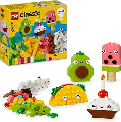 LEGO Classic Creative Food Friends Playset 11039 4+ Cupcake Ice Cream Avocado
