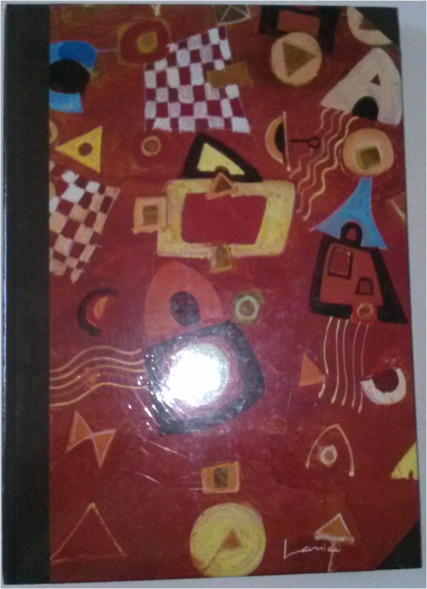 Exacompta, Sketchbook, Cloth Bound, 8 1/2 x 11 3/4, Blank, 50 Sheets, 25% Cotton, Antique White Paper, Archival Quality, Afrique Cover