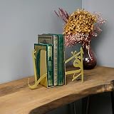 iwa concept Iqra Arabic Metal Bookend - Gold Islamic Decor view 7