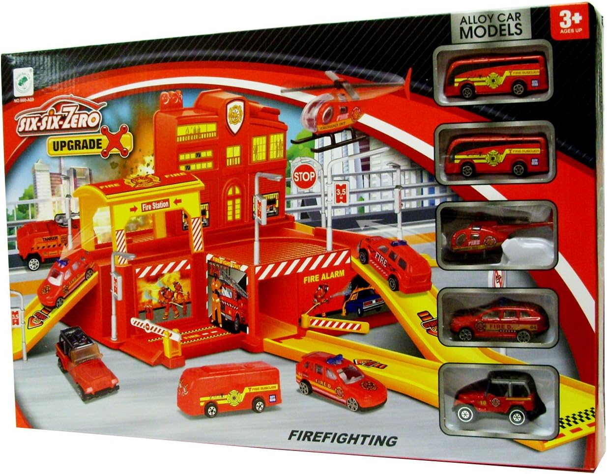 fire station garage toy