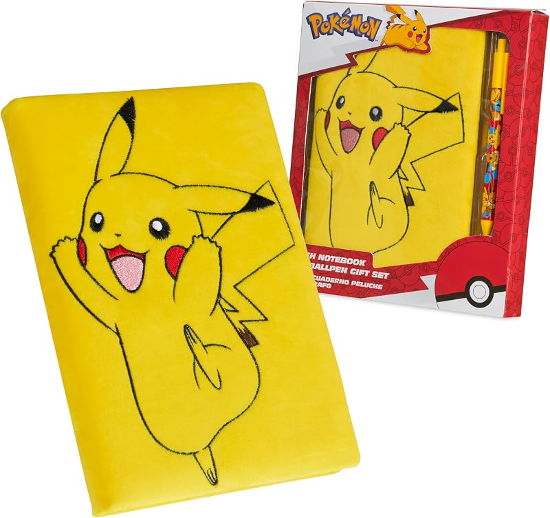 Pokémon Notebook and Pen Set Official Anime Stationery Teens Kids Gift