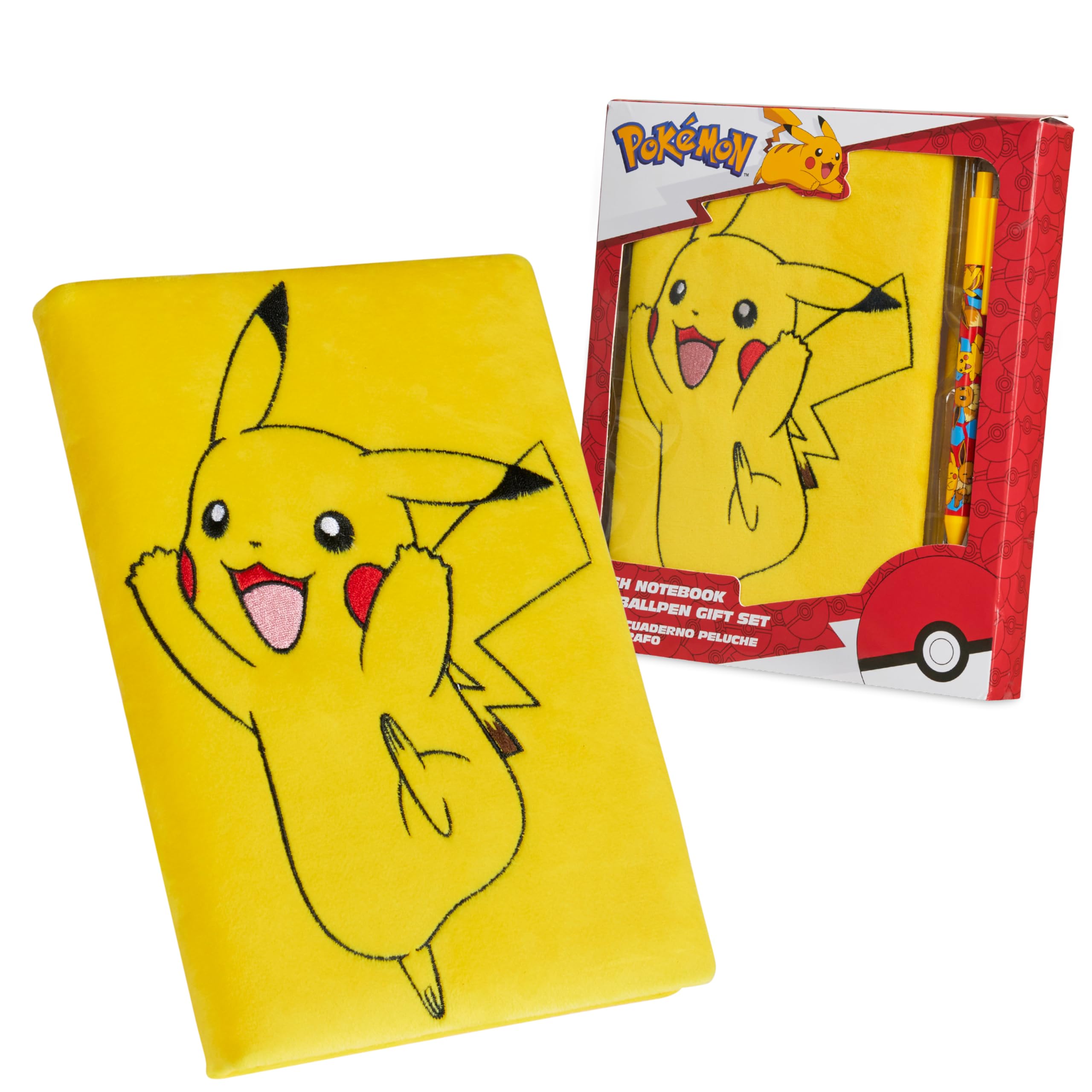Pokemon Notebook and Pen Set Anime Stationery Supplies Teens Kids Diary Pikachu Charizard Homework School Supplies Gifts for Kids (Notebook/Ballpen Set) — image 1