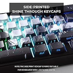 GMKWTL XVX Swordsman Double Shot PBT Keycaps, Side