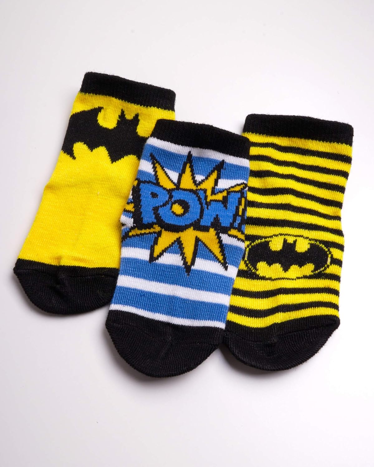 DC Comics Baby Boys Superhero 12 Pack Socks: Batman, Superman, Justice League (Newborn/Infants): Clothing
