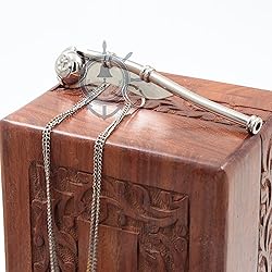 Whistle Boatswain's Pipe Brass Bosun's With Chain