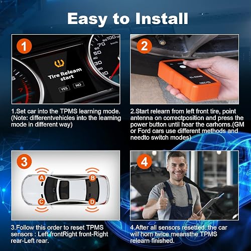 thumbnail image 2 of Dollarfix EL-50448 TPMS Relearn Activation Tool - Bluetooth Reset For GM Vehicles 2 of 5