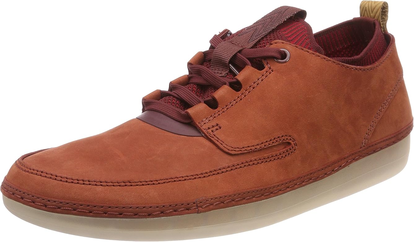 clarks red shoes mens