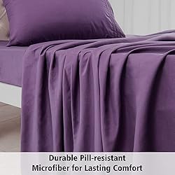 Wonwo Bed Sheets, Anvo Luxury Thicker Microfiber