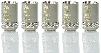BF Clapton 1,5 Ohm Verdampferkopf - 5 Stück - produced by Joyetech (Ohne Nikotin und Tabak frei)