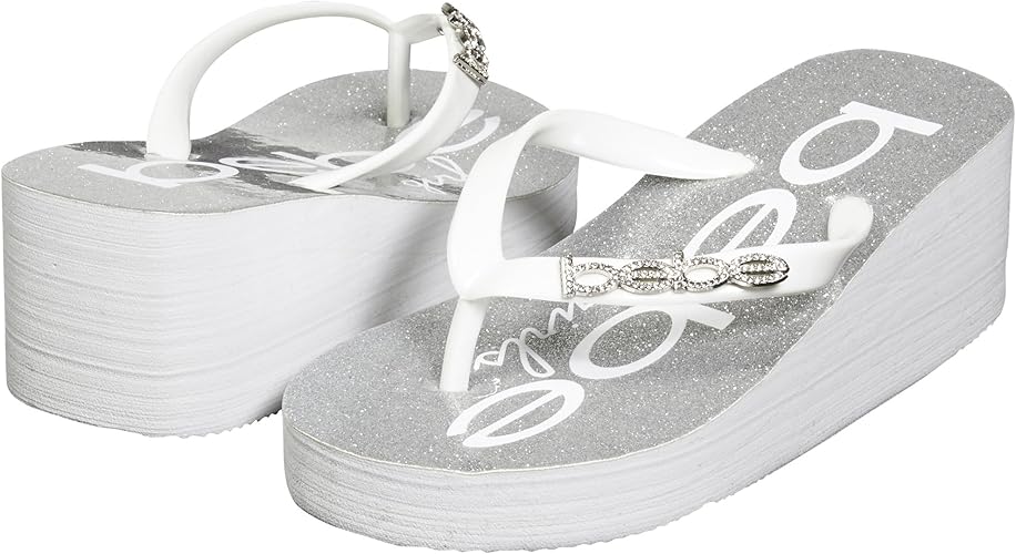 bebe flip flops amazon