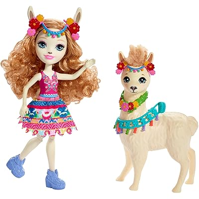 Enchantimals Lluella Llama Doll &amp; Fleecy Figure
