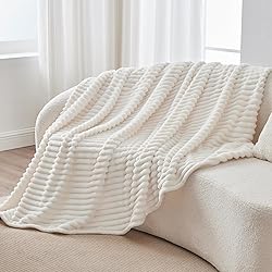 BEDELITE Fleece Throw Blanket for Couch, 300GSM