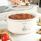Salter Retro 6.5L Slow Cooker EK6250CRM 3 Heat Settings Keep Warm view 3