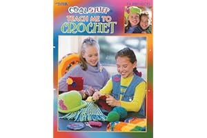 Leisure Arts LA-3285 Cool Stuff Teach Me to Crochet Book